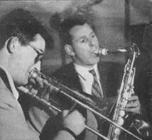 Keith Christie with Don Rendell (1954)